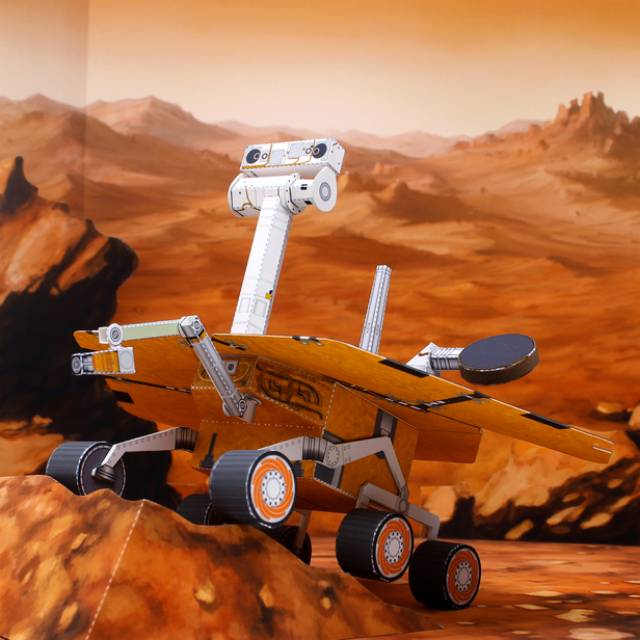 Jual Mars Exploration Rove: Simplified Version Papercraft | Shopee ...