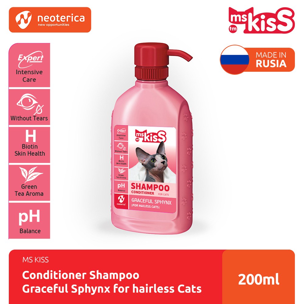 Jual Ms Kiss Conditioning Shampoo Graceful Sphynx For Hairless Cats