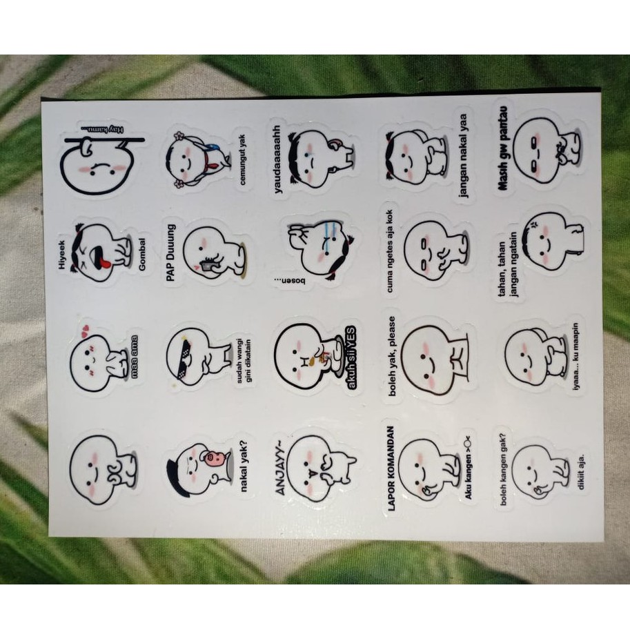 Jual STICKER PENTOL SET 20PCS ACESORIES HP/LAPTOP/DINDING | Shopee ...