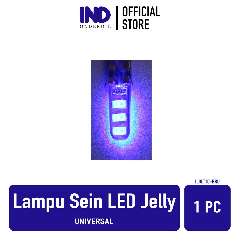Jual IND Onderdil Lampu Variasi LED Jelly 6 Titik LED T10-T 10 Diam ...