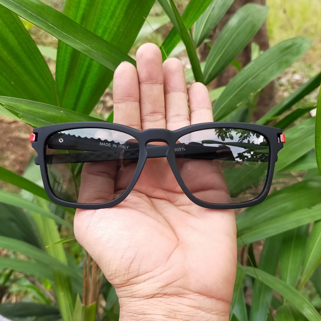 Jual KACAMATA HITAM SPORT TERBARU LENSA KACA PHOTOCROMIC POLARIZED ...