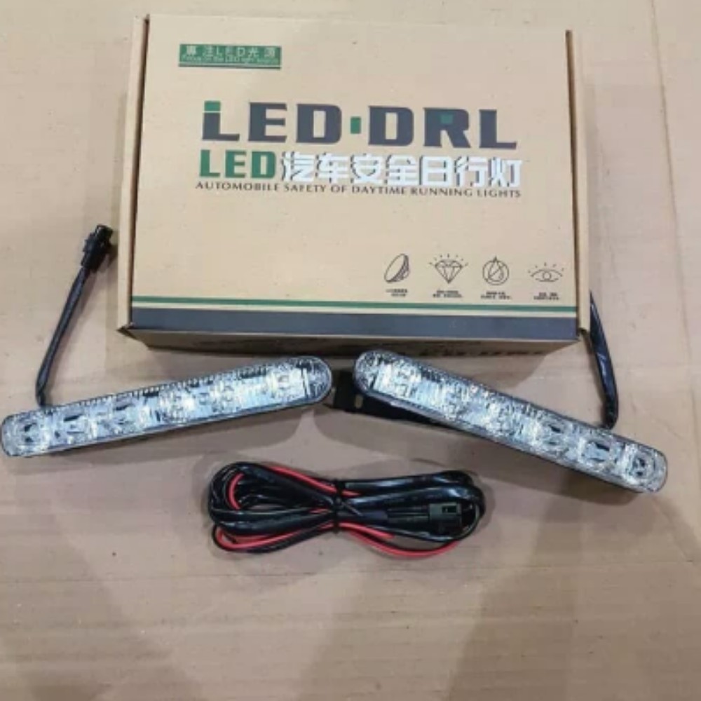 Jual Lampu DRL Led Model Toyota Fortuner 6 Titik | Shopee Indonesia