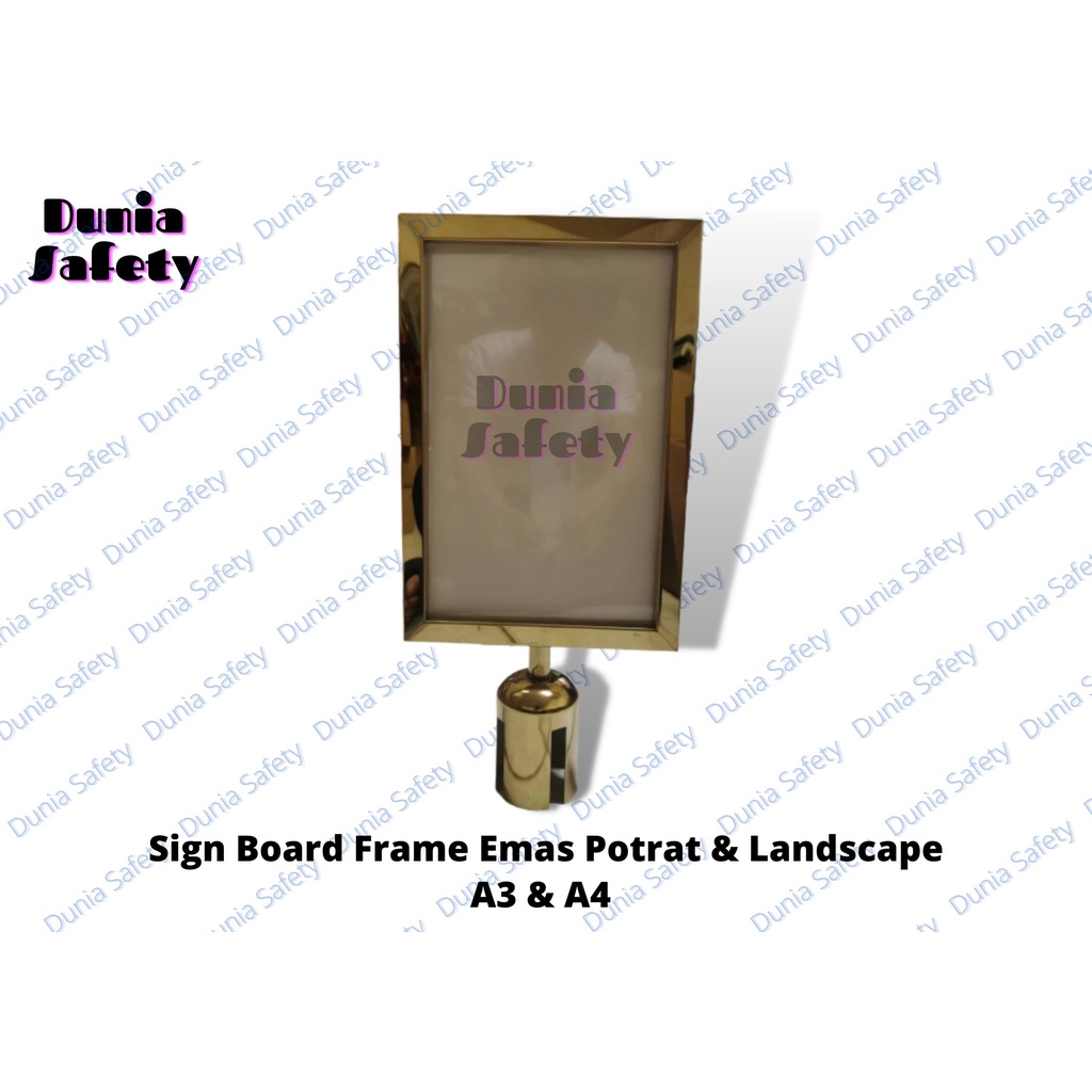 Jual Sign Board Frame A3 & A4 Potrat & Landscape | Shopee Indonesia