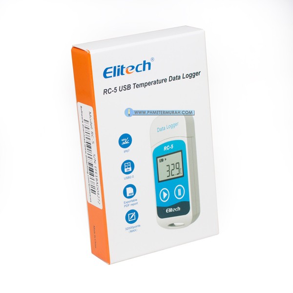 Jual Temperature Data Logger USB Elitech RC-5 RC5 RC 5 Suhu Loger ...
