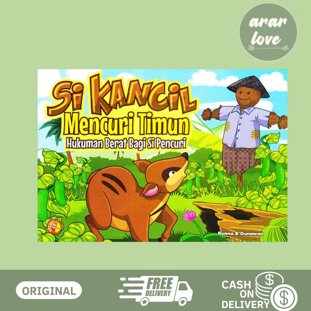 Jual Buku Si Kancil Mencuri Timun Hukuman Berat Bagi Si Pencuri