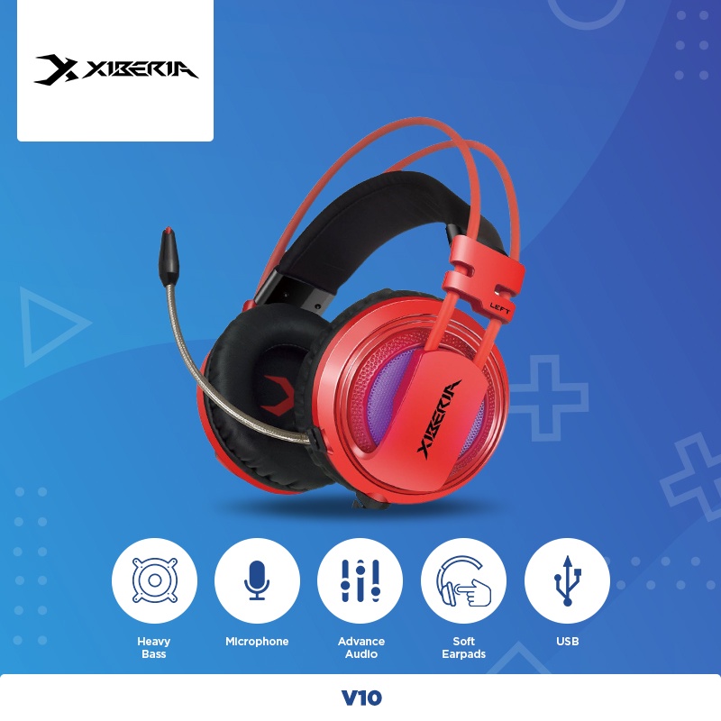 Xiberia v10 gaming online headset