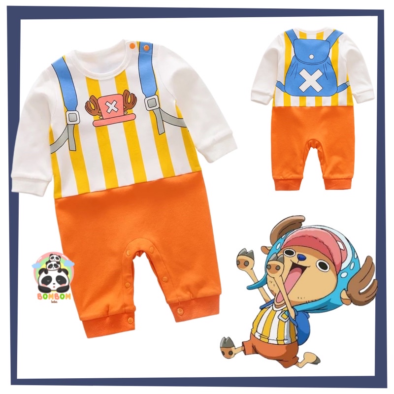 Jual BAJU BAYI ANIME JUMPER ONE PIECE CHOPPER LONG SLEEVES Shopee