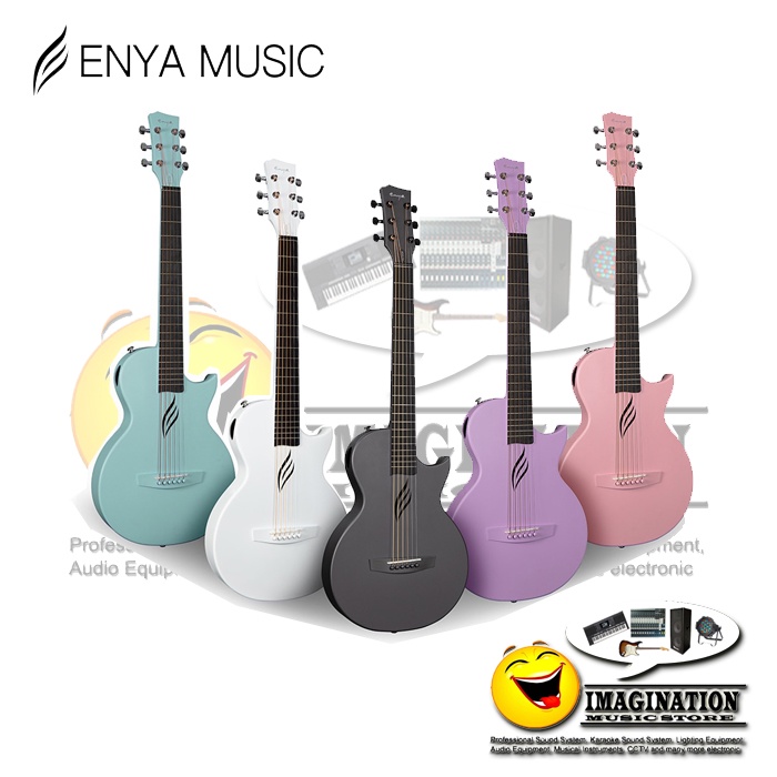 Jual Enya Nova Go Carbon Fiber Travel Acoustic Guitar Shopee Indonesia