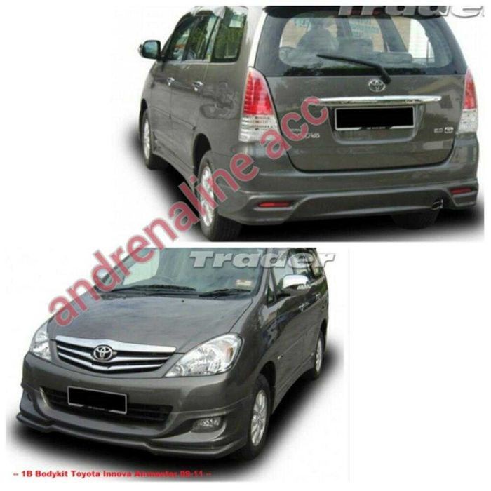 Jual Bodykit Inova 2008-2011 Asli Duraflex bodikit body kit Nice ...