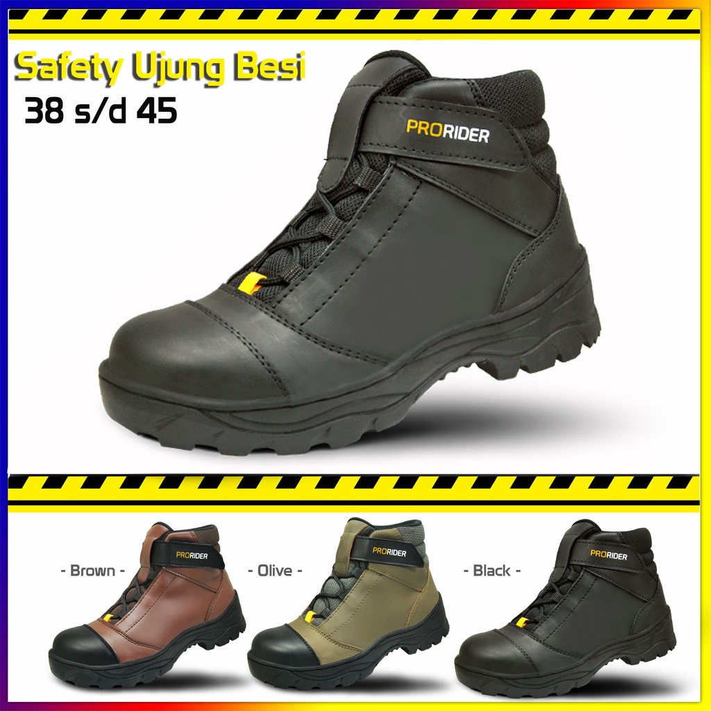 Jual Sepatu safety touring / sepatu motor / sepatu kerja harian ...