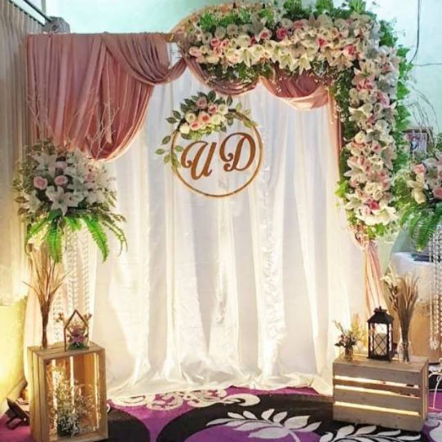 Jual BACKDROP DEKORASI LAMARAN RUSTIC, ENGAGEMENT, PHOTOBOOTH ...