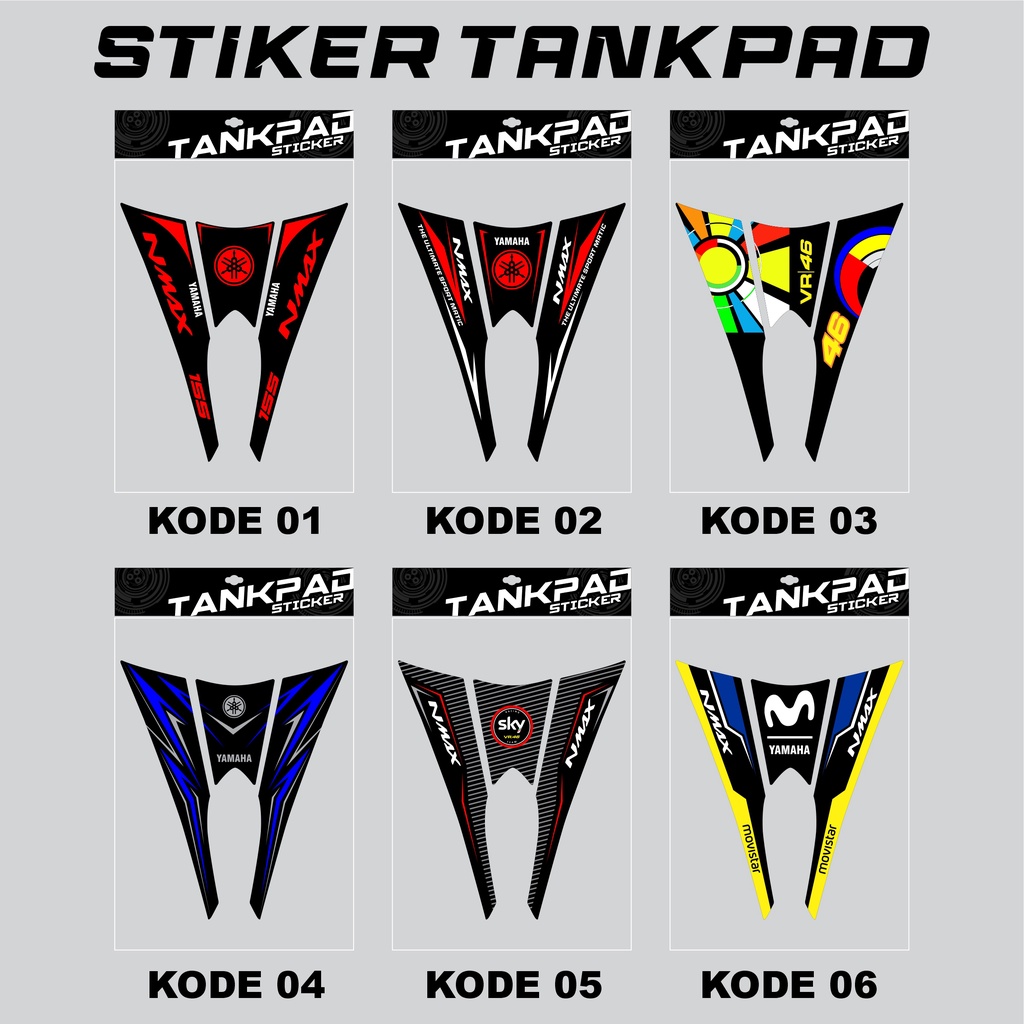 Jual STIKER TANKY TANKPAD MOTOR PAD TANK PROTECTION NMAX 155 LAMA ...