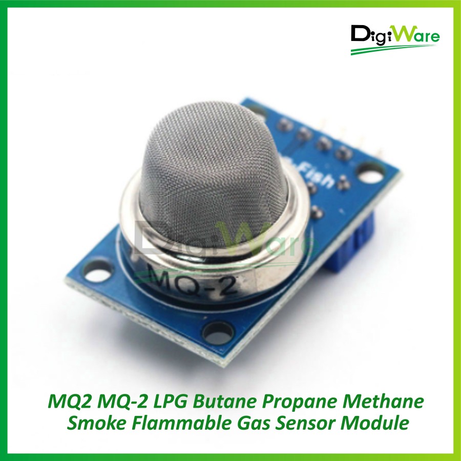 Jual MQ2 MQ-2 LPG Butane Propane Methane Smoke Flammable Gas Sensor ...