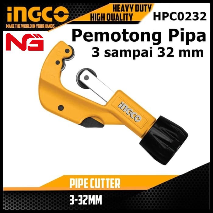 Jual INGCO HPC0232 GUNTING PIPA PIPE CUTTER TUBING CUTTER TEMBAGA PVC ...