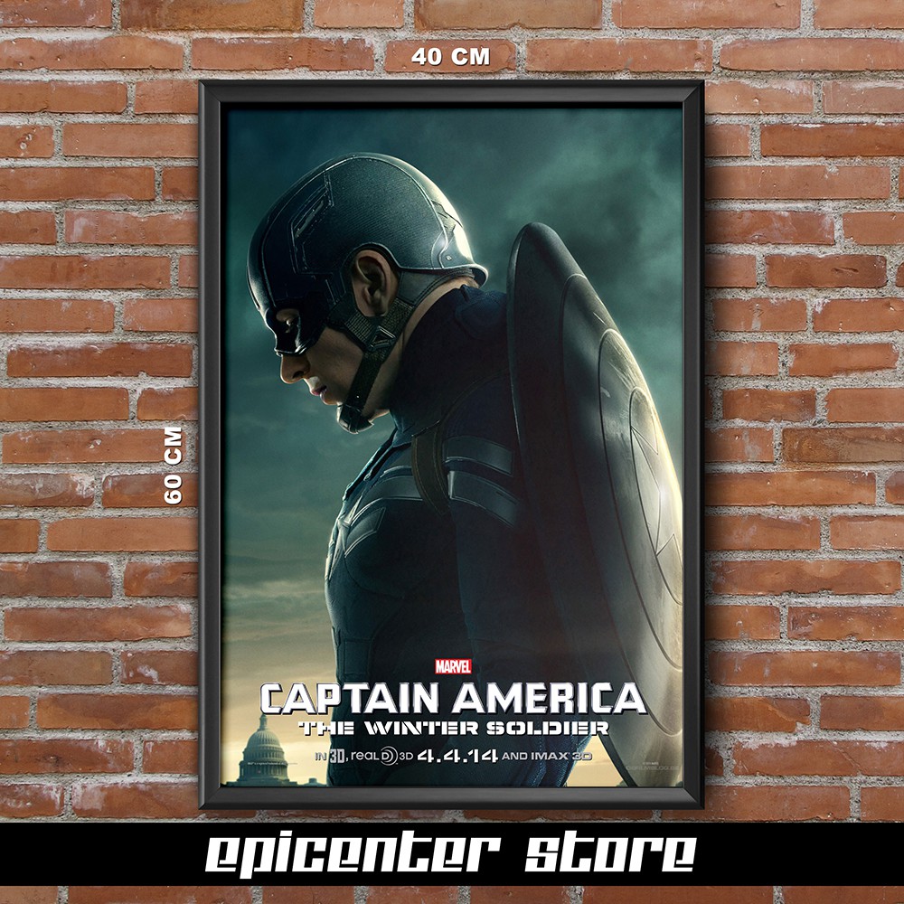 Jual Poster Film Captain America Winter Soldier - Steve Rogers 2 40x60 ...