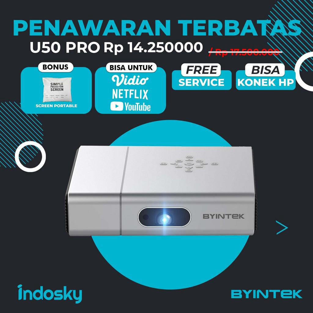 Jual Penawaran Terbatas Proyektor Byintek U Pro Original Full Hd Byintek U Pro