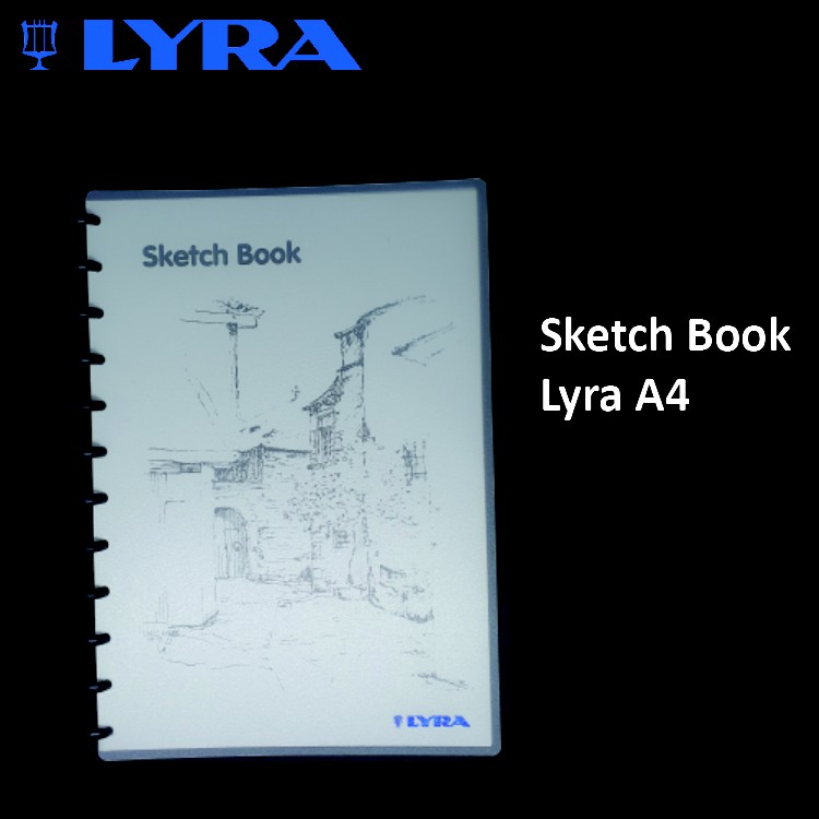 Jual Sketchbook Lyra A4 / Buku Gambar Sketsa Spiral Shopee Indonesia