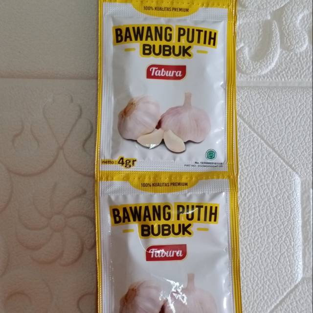 Jual Bumbu Dapur Bawang Putih Bubuk Tabura Shopee Indonesia