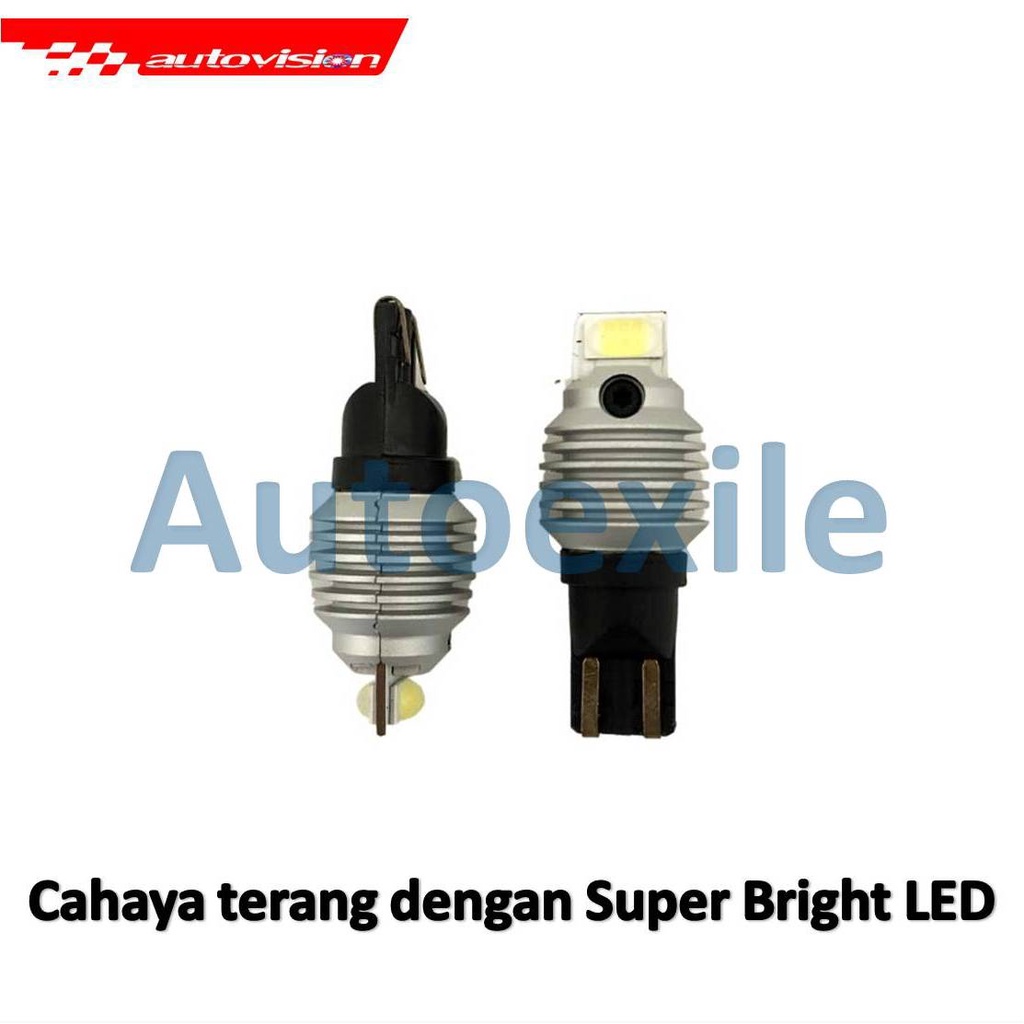 Jual Autovision Microzen Super Bright LED T15 W15W T16 W16W 9W Canbus ...