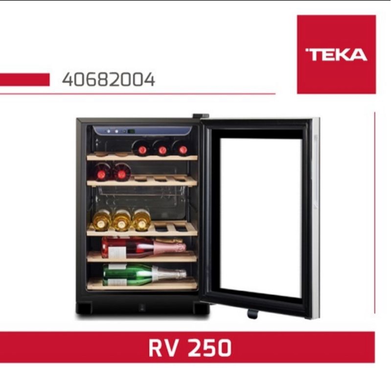 Jual Teka Wine Cellar Standing RV-250 B Capacity 25 Bottle Free Ongkir ...