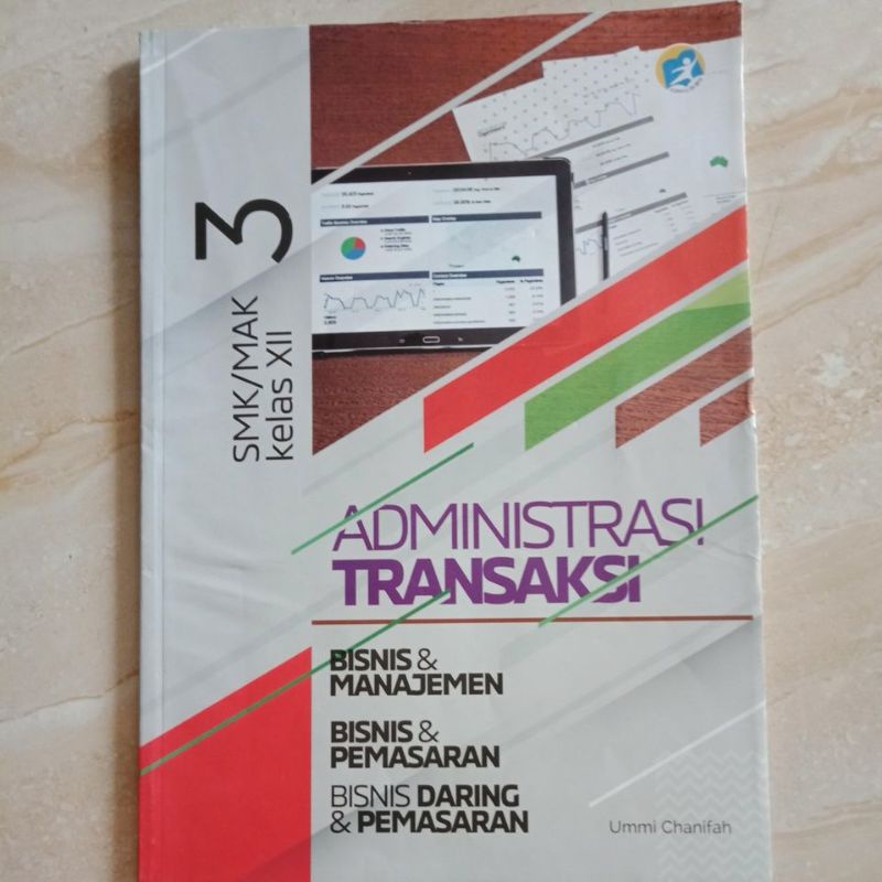 Jual LKS Administrasi Transaksi Kelas XII 12 SMK/MAK Semester 1&2 ...