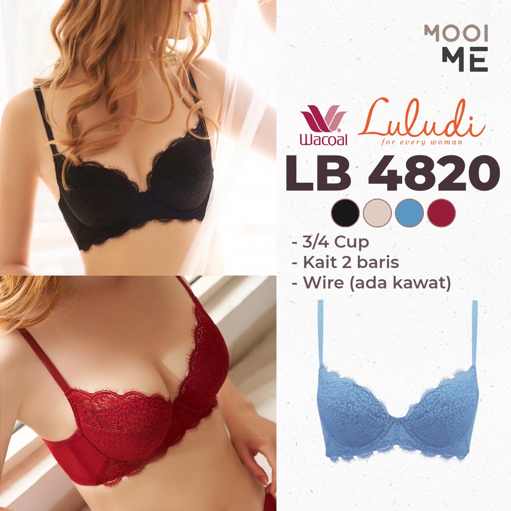 Promo Wacoal Mood Passionate Bra IB 3216 - Merah, 36A - Jakarta Barat -  Wacoal Indonesia