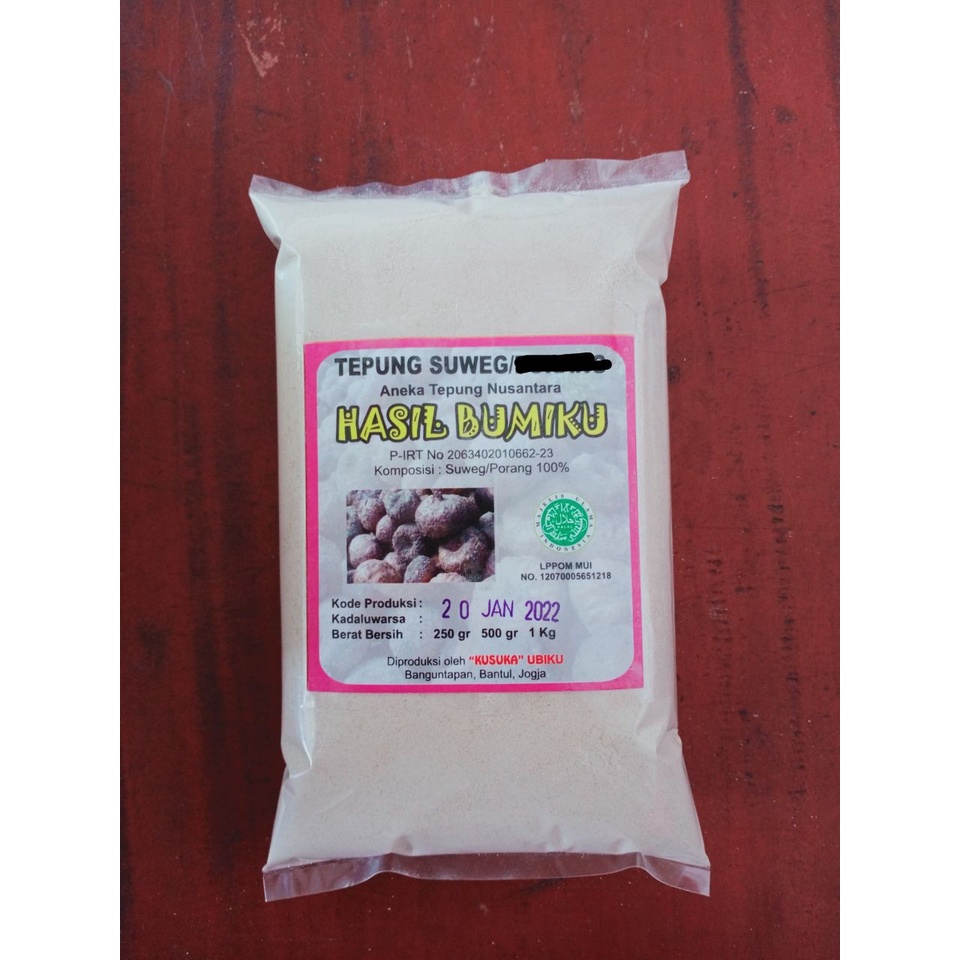 Jual Tepung Suweg Kemasan 50 Gram Shopee Indonesia