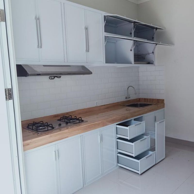 Jual KITCHEN SET murah aluminium custom KITCHEN SET ALUMINIUM
