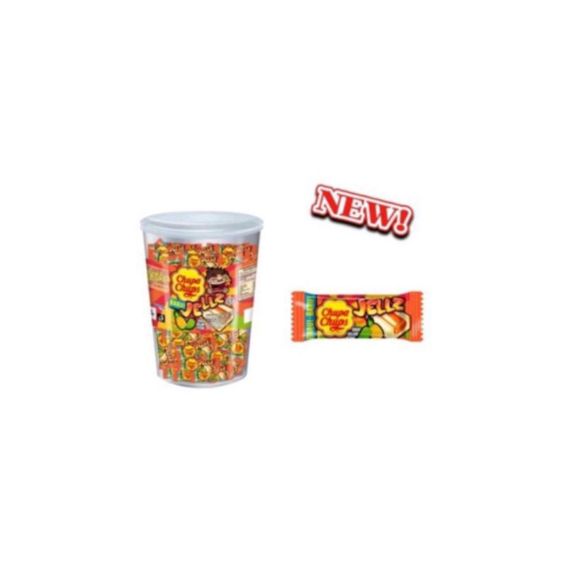 Jual Permen Chupa Chups Jellz Rasa Rujak pedas 1Toples x 50pcs | Shopee ...