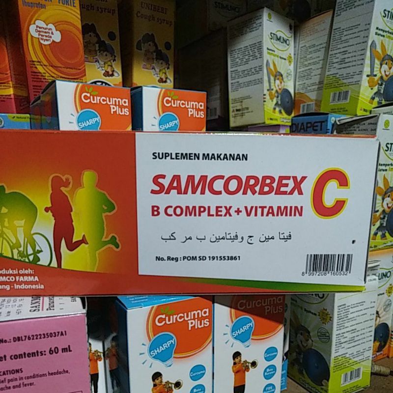 Jual Samcorbex B Complex + Vitamin C | Shopee Indonesia