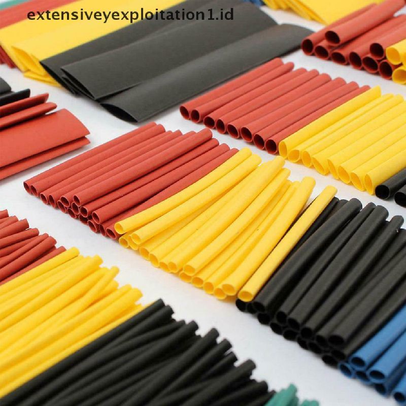 Jual Gercapshop 164Pcs HEAT SHRINK TUBE PAK | ISOLASI SELONGSONG BAKAR ...