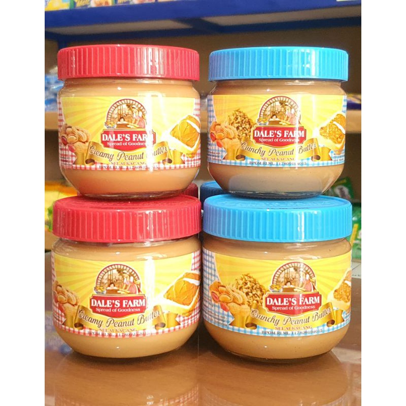 Jual Dale's Farm Peanut Butter / Selai Kacang Dale's Farm 250Gr ...
