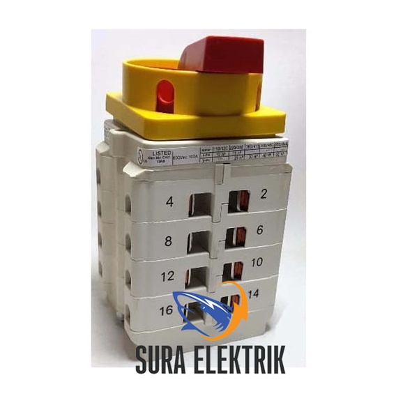 Jual COS/Change Over Switch Socomec Como C 4P 80A (I-0-II) Original ...