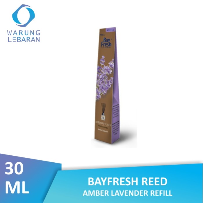 Jual Bayfresh Reed Diffuser Amber Lavender Refill 30 ML - Pengharum ...