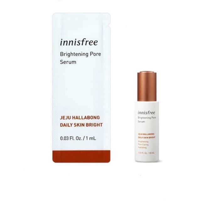 Jual Innisfree Brightening Pore Serum Sample 1ml | Shopee Indonesia