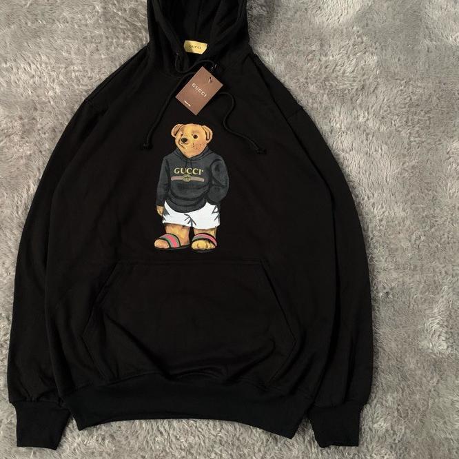 Gucci bear parody hoodie hot sale