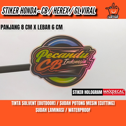 Jual Sticker Honda Herex Terbaru Sticker Gl 100 Sticker Cb Stiker