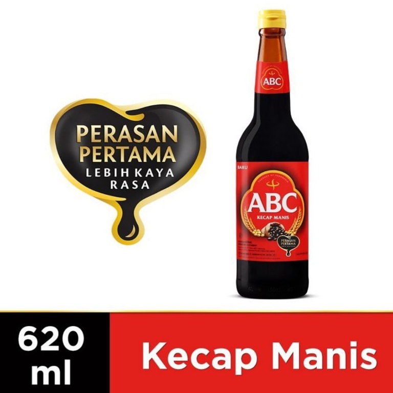 Jual ABC KECAP MANIS 620ML BOTOL BESAR / SWEET SOY SAUCE | Shopee Indonesia