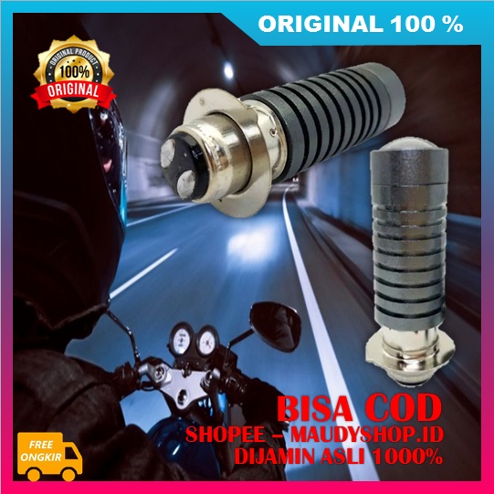 Jual Dual Colour H6 LED Lampu LED Motor ASLI ORI | Shopee Indonesia
