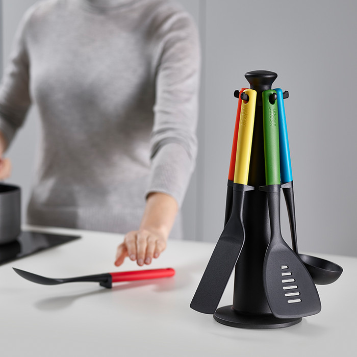 Jual Joseph Joseph Duo 5Piece Utensil Carousel Set Multicolour