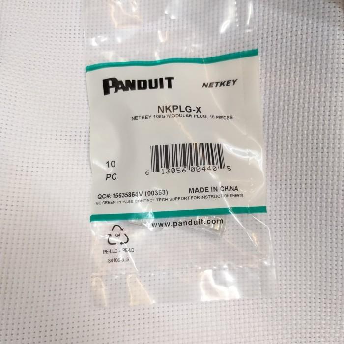Jual Konektor | Panduit Modular Plug Rj 45 Konektor Netkey Nkplg-X ...