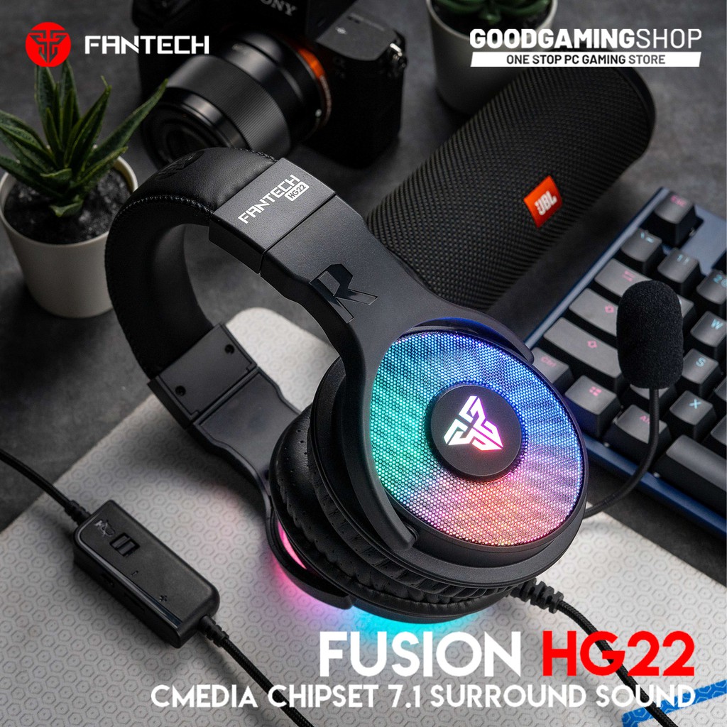 Jual Fantech Fusion HG22 - Gaming Headset | Shopee Indonesia
