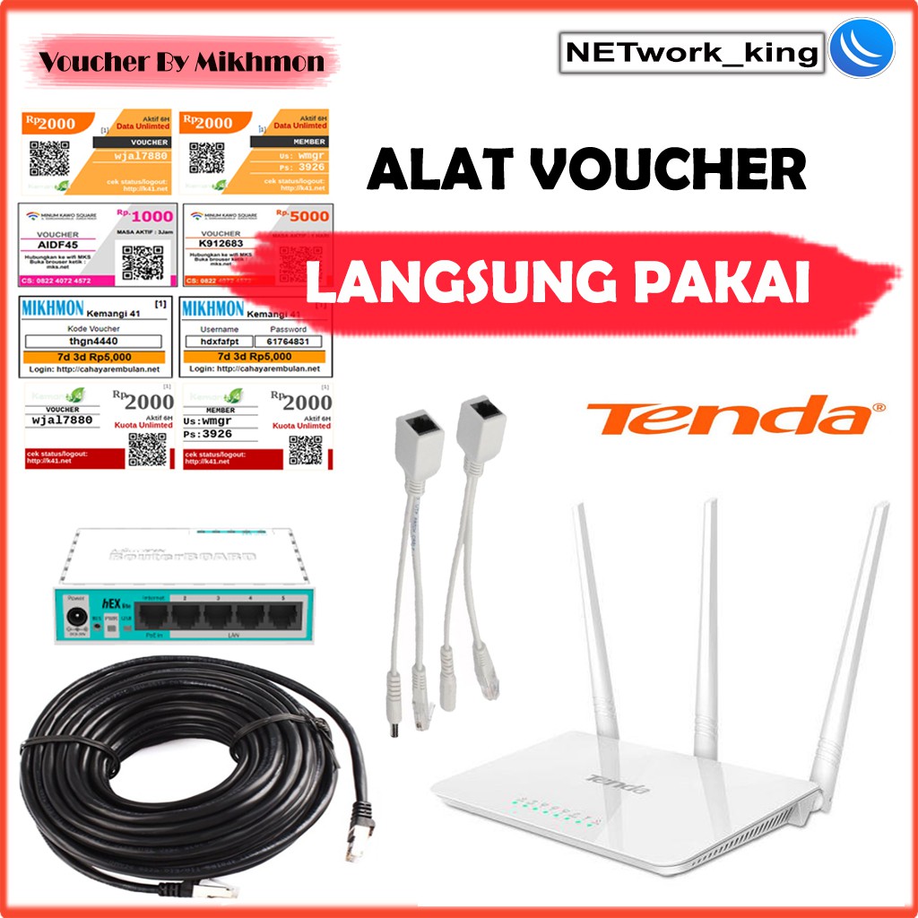 Jual Paket Rt Rw Net Hotspot Mikrotik Rb750gr3 Mikrotik Voucher