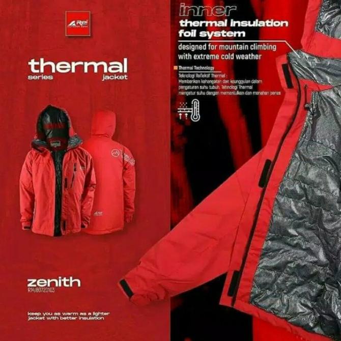 Jual Jaket Thermal Rei Zenith Jaket Gunung Rei Zenith Shopee Indonesia