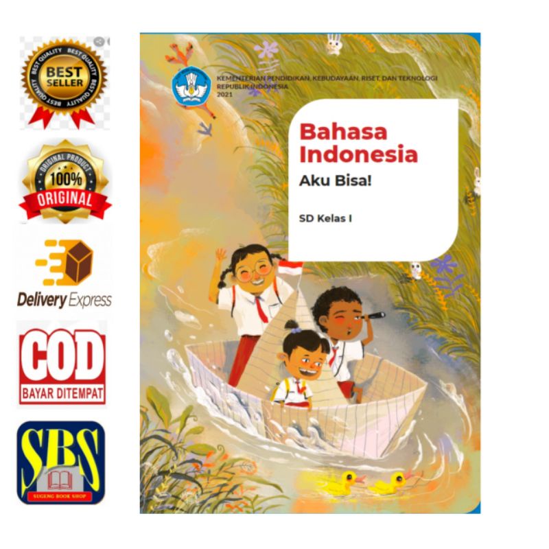 Jual BUKU BAHASA INDONESIA Aku Bisa SD Kelas 1 Kurikulum MERDEKA ...