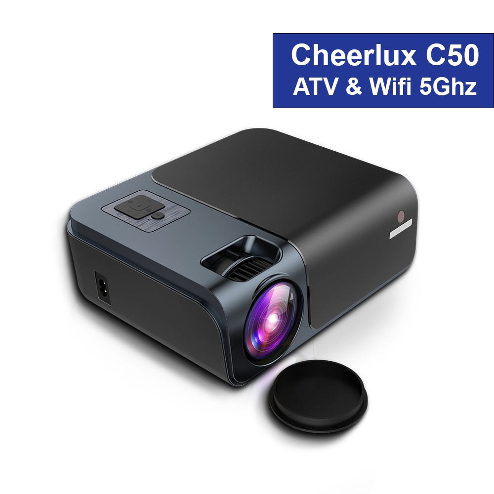 Jual Cheerlux C50 Wifi 5Ghz ATV LED Projector 4000 Proyektor Lumens ...