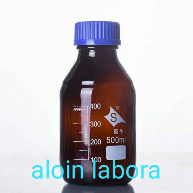 Jual Botol Sampel Coklat 500 Ml Rrc Botol Reagen Coklat 500 Ml Bottle Amber Lab Shopee 9295