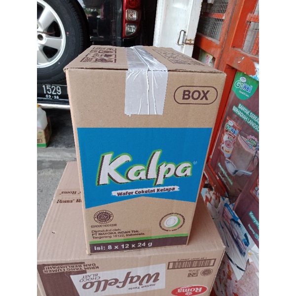 Jual Wafer Kalpa 1 Karton isi 8 Box x 12 Pcs @24gr | Shopee Indonesia
