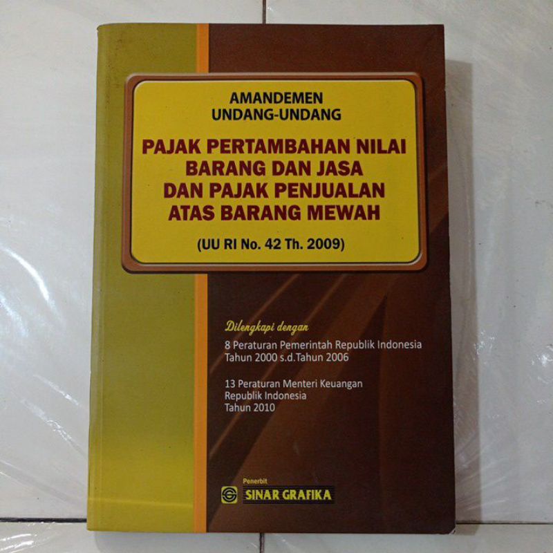 Jual Pajak Pertambahan Nilai Barang Dan Jasa Dan Pajak Penjualan Atas ...