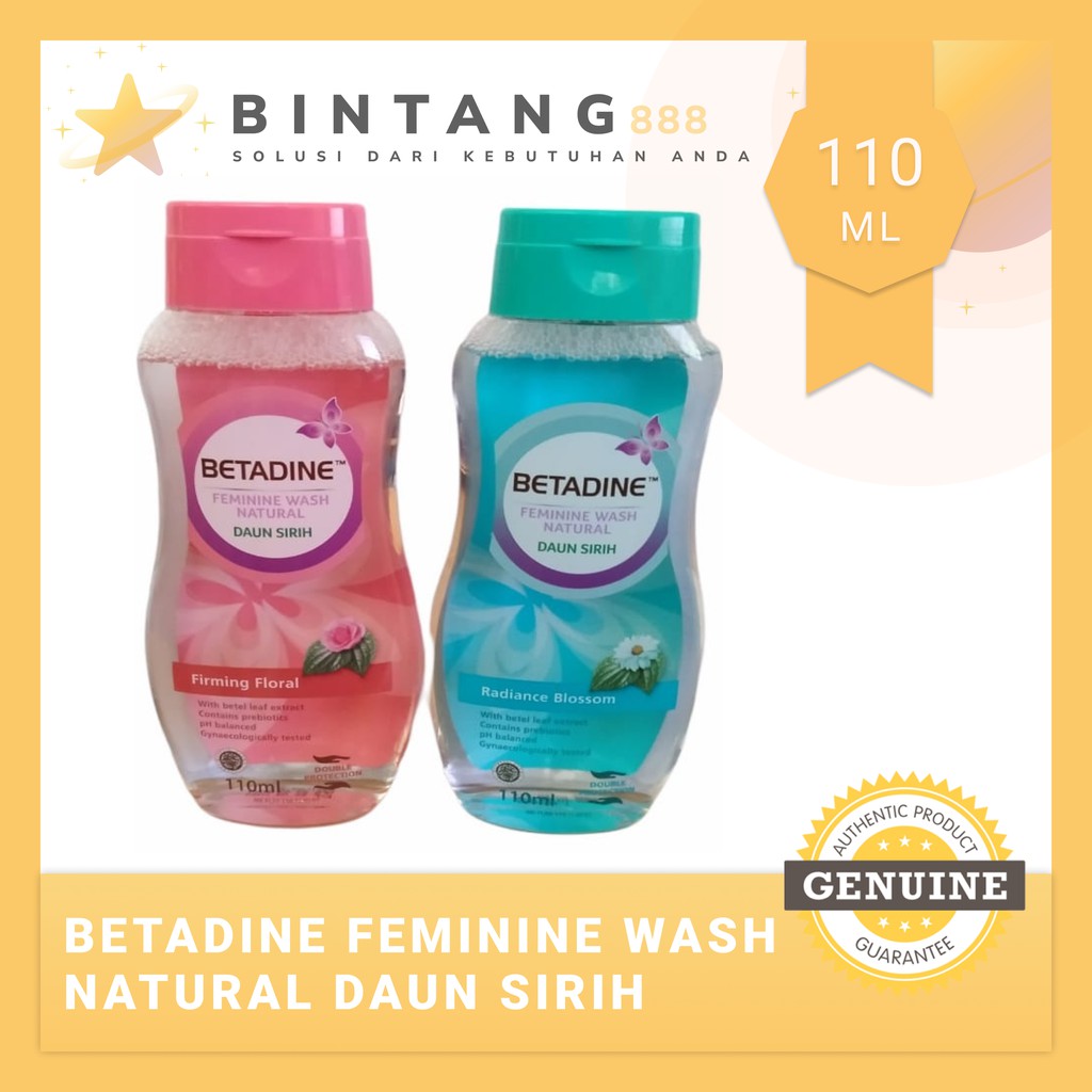 Jual Betadine Feminine Wash Natural Daun Sirih All Variant Shopee